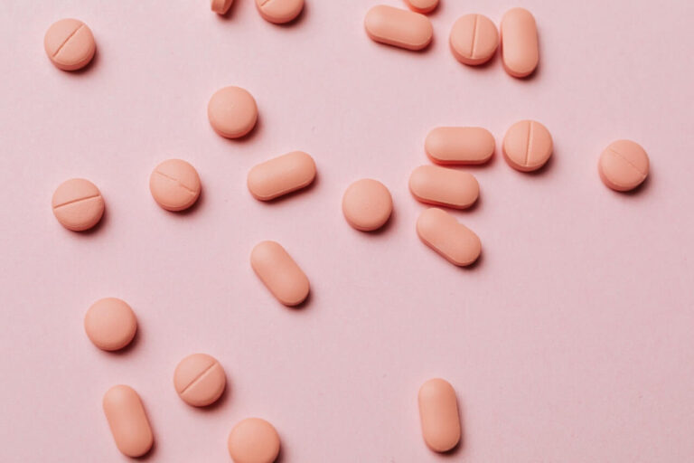 pastillas medicinales rosas